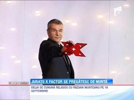 Juratii X Factor se pregatesc de nunta