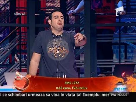 Adrian Cristea ii da replica Biancai