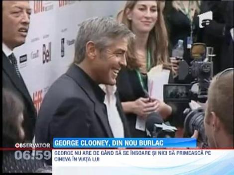 George Clooney, din nou burlac?