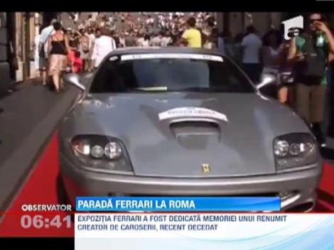 Parada masinilor de lux la Roma