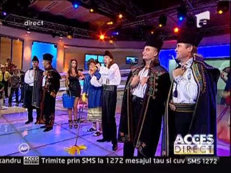 Florin Vasilica si Grupul Teleormanul au cantat la Acces Direct