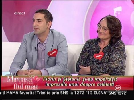 Stefania si Florin si-au impartasit impresiile unul despre celalalt