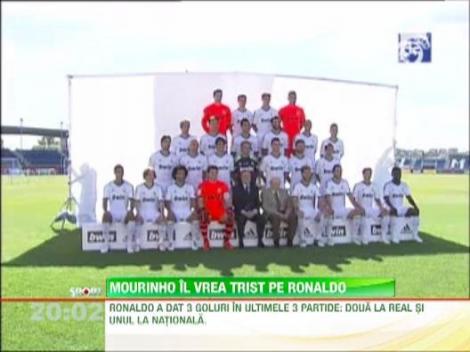 Mourinho il vrea trist pe Ronaldo!