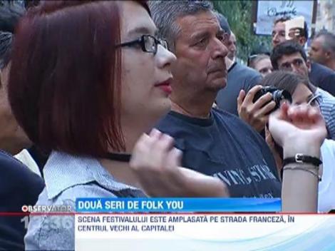 Gala "Folk You! Florian Pitis" a umplut stradutele din Centrul Vechi al Bucurestiului