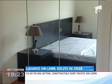 Locuinte din lemn, solutii de criza ale dezvoltatorilor