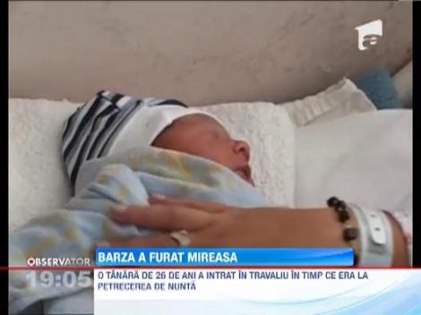 O mireasa din Valcea a nascut chiar in ziua nuntii