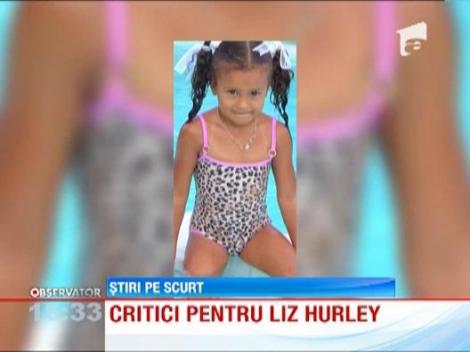 Elisabeth Hurley, criticata pentru pentru ultima colectie de costume de baie pentru minori