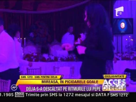 Pepe s-a dezlantuit la nunta Deliei