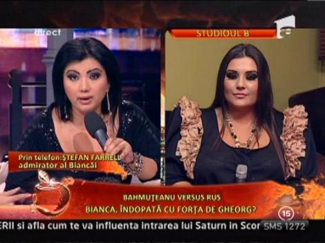 Stefan, admirator al Biancai Rus: "Gheorg m-a intrebat ce intentii am cu Bianca"
