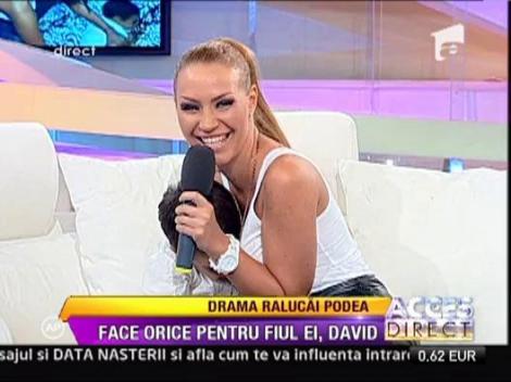 Raluca Podea: "Tatal copilului meu nu a contribuit la cresterea lui"