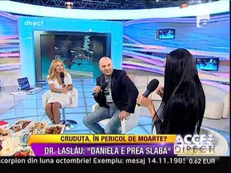 Daniela Crudu: "Am lesinat de la oboseala"