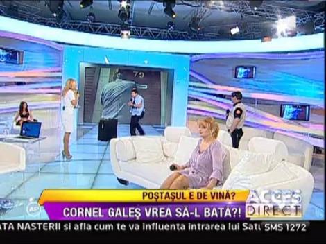 Cornel Gales, speriat de postas