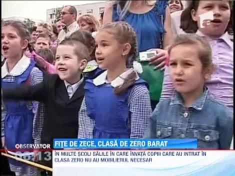 Elevii au facut parada modei la inceputul anului scolar!