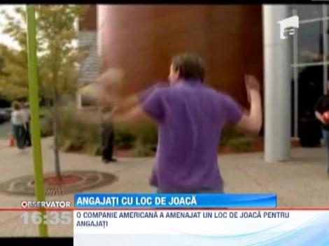O companie americana le-a amenajat salariatilor spatii de joaca