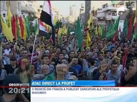 Alerta terorista in Franta, dupa ce revista Charlie Hebdo a publicat caricaturi cu profetul Mahomed