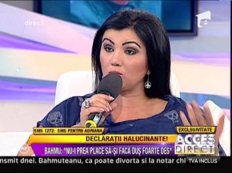 Adriana Bahmuteanu: "Prigoana cand venea dintr-o deplasare se simtea ca nu am fost langa el"