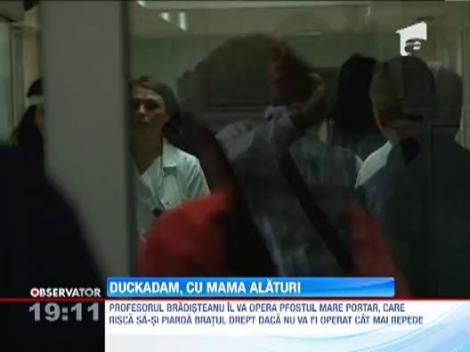 Helmuth Duckadam s-a internat in spital si este pregatit de operatie