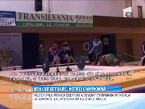 Povestea unei sportive: De la fosta cersetoare in Bistrita, la campioana mondiala la haltere