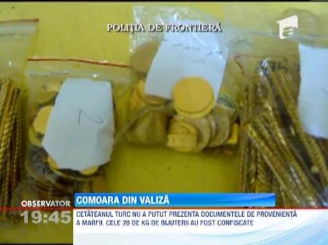 Circa 20 de kilograme de aur, descoperite in trenul Budapesta - Bucuresti