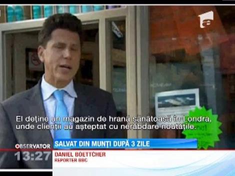 Un britanic blocat in Alpi a fost salvat cu ajutorul Facebook-ului