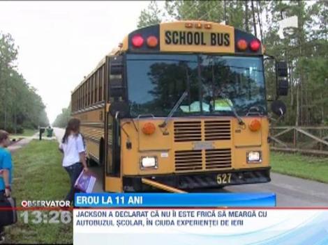 Un copil din Statele Unite a preluat controlul unui autobuz dupa ce soferului i s-a facut rau