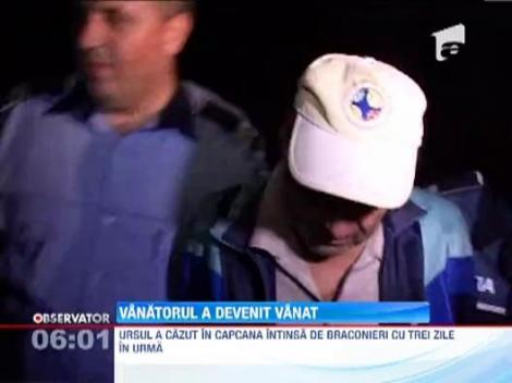 Doi braconieri arestati in cazul ursului ucigas de la Moroieni