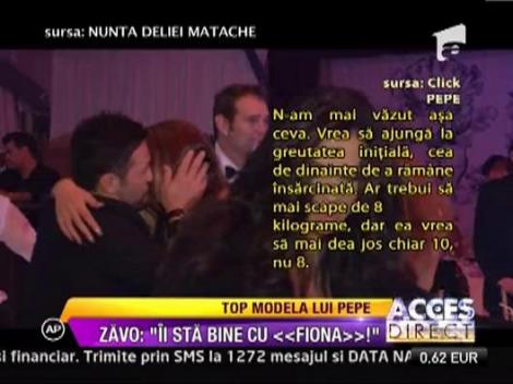 Pepe, mandru de noua silueta a sotiei lui