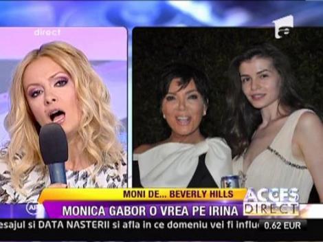 Monica Gabor, tot mai dornica de afirmare peste Ocean