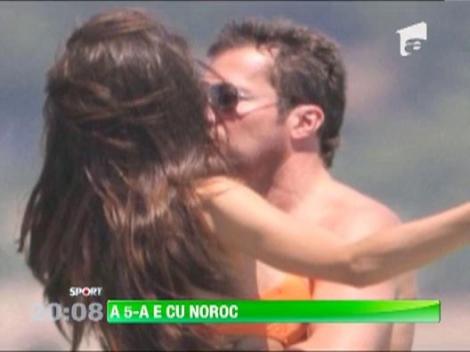 Lotthar Matthaus si-a scos din nou iubita la plaja