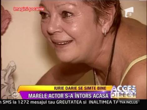 IMAGINI SOCANTE! Iurie Darie a fost externat