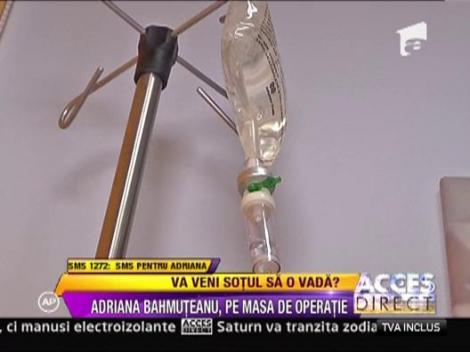 Adriana Bahmuteanu, operata de fibrom uterin