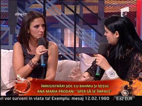 Anamaria Prodan: "Sper ca Adriana si Silviu sa se impace"