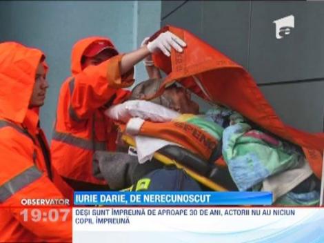 IMAGINI SOCANTE! Iurie Darie externat, dar extrem de slabit