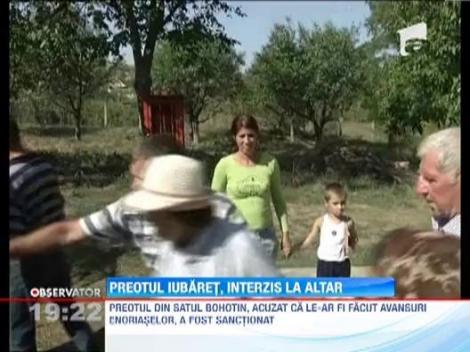 Preotul acuzat ca si-a "pipait" enoriasele a fost sanctionat