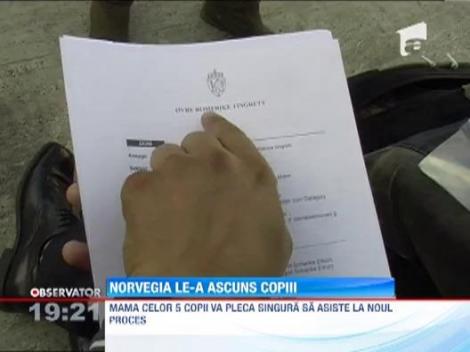 Romanii carora li s-au luat copii in Norvegia au castigat in instanta dreptul de a-i aduce acasa