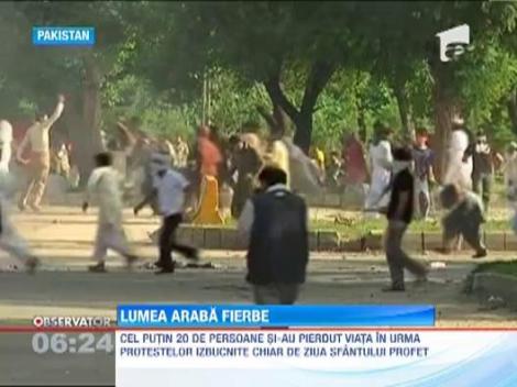 Portestele impotriva filmului "Inocenta musulmanilor" fac noi victime in lume araba 