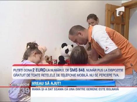 Vreau sa ajut! Nicol sufera de o grava malformatie cardiaca