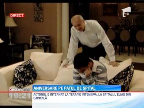 Serban Ionescu, aniversare pe patul de spital. Actorul implineste 62 de ani!