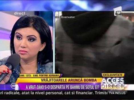 Adriana Bahmuteanu: "Imi doresc sa-mi gasesc jumatatea"