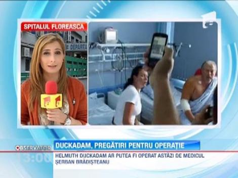 Helmuth Duckadam ar putea fi operat astazi