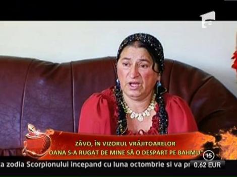 Mama vrajitoarei Vanessa: "Oana s-a rugat de mine sa o despart pe Bahmu"