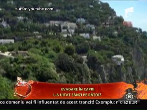 Sanziana Buruiana s-a distrat la maxim pe insula Capri
