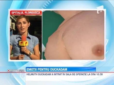 UPDATE! Helmuth Duckadam se afla in sala de operatie de aproximativ cinci ore