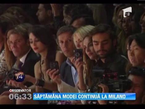 Saptamana Modei continua la Milano
