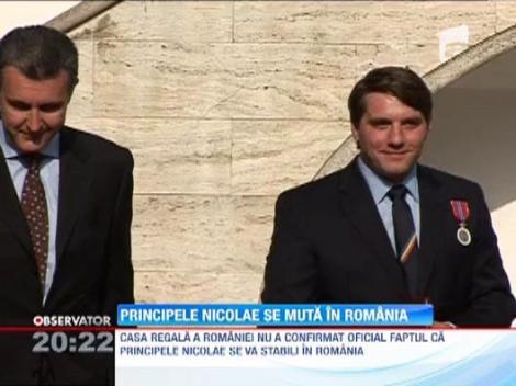 Printul Nicolae, nepotul Regelui Mihai, se muta in Romania