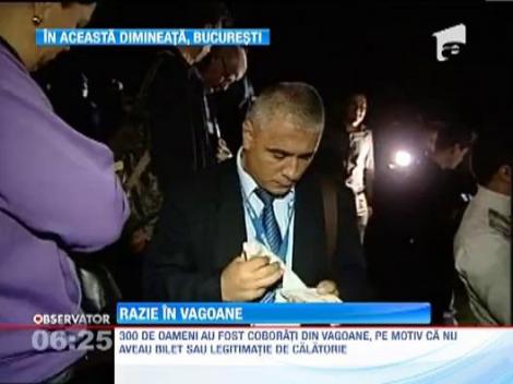 Razie cu scandal in Dambovita