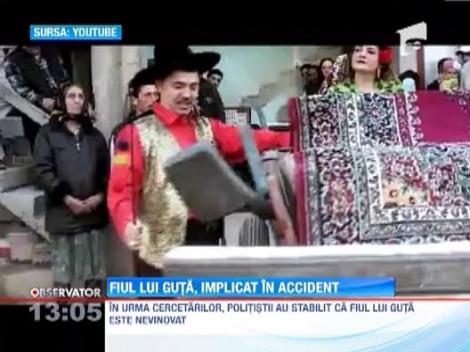 Fiul manelistului Nicolae Guta, implicat intr-un accident rutier