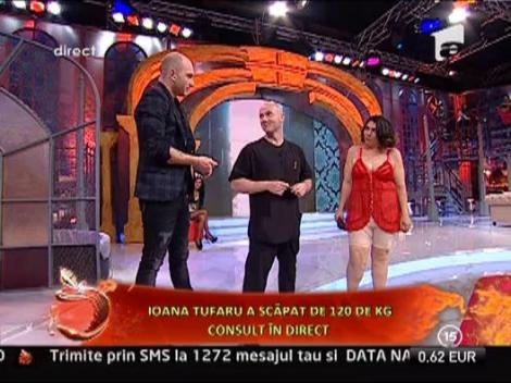 Ioana Tufar a scapat de 120 de kilograme! 8000 de euro costa operatiile estetice