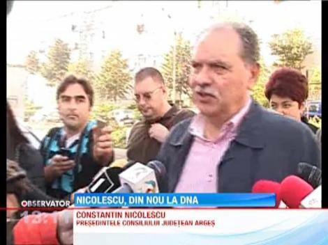 Presedintele CJ Arges, Constantin Nicolescu, a fost la DNA