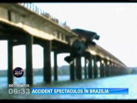 Accident spectaculos in Brazilia
